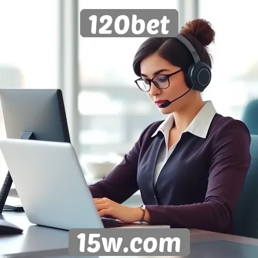 Opcões de suporte ao cliente no 120bet