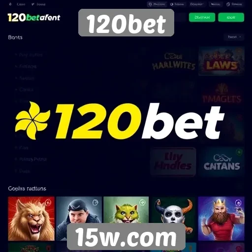 Análise das opções de jogos no site 120bet