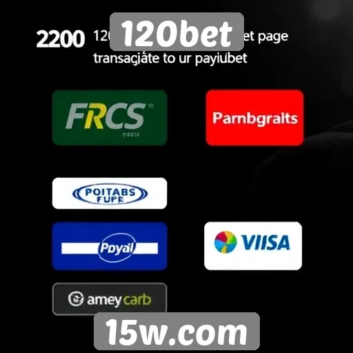 Métodos de pagamento aceitos no 120bet
